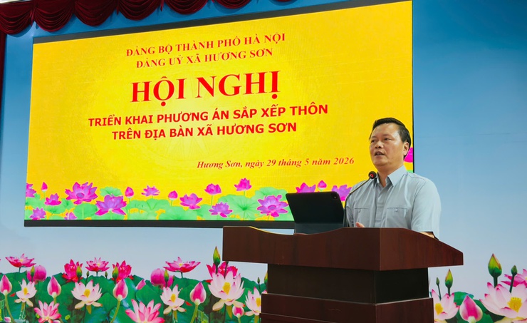 Sau sắp xếp, xã Hương Sơn dự kiến còn 14 thôn- Ảnh 3.