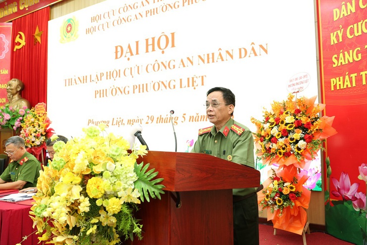 ĐẠI HỘI THÀNH LẬP HỘI CỰU CÔNG AN NHÂN DÂN PHƯỜNG PHƯƠNG LIỆT NHIỆM KỲ 2026 - 2031: ĐOÀN KẾT, GƯƠNG MẪU VÀ TRÁCH NHIỆM- Ảnh 6.