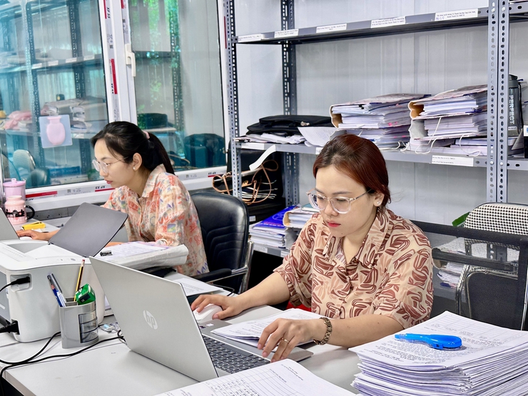 Xã Đại Thanh dồn lực hoàn thiện hồ sơ sau chi trả tiền bồi thường Dự án Khu đô thị thể thao Olympic- Ảnh 3.