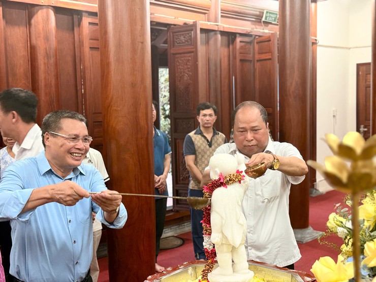 XÃ ĐẠI THANH: THAM DỰ ĐẠI LỄ PHẬT ĐẢN PL.2570 – DL.2026 VÀ LỄ MỘC DỤC TẠI CHÙA LINH THÔNG, CHÙA VĂN ĐIỂN- Ảnh 2.