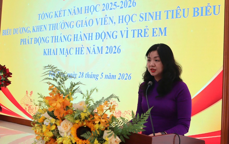 Phường Tây Tựu phát động Tháng Hành động Vì trẻ em và Khai mạc hè năm 2026- Ảnh 2.