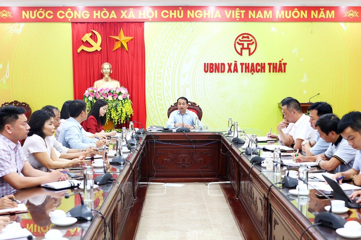 Thạch Thất: Nghe báo cáo công tác chuẩn bị kỳ thi tuyển sinh vào lớp 10 THPT năm học 2026 – 2027 và tuyển sinh lớp 6 năm học 2026 – 2027- Ảnh 1.
