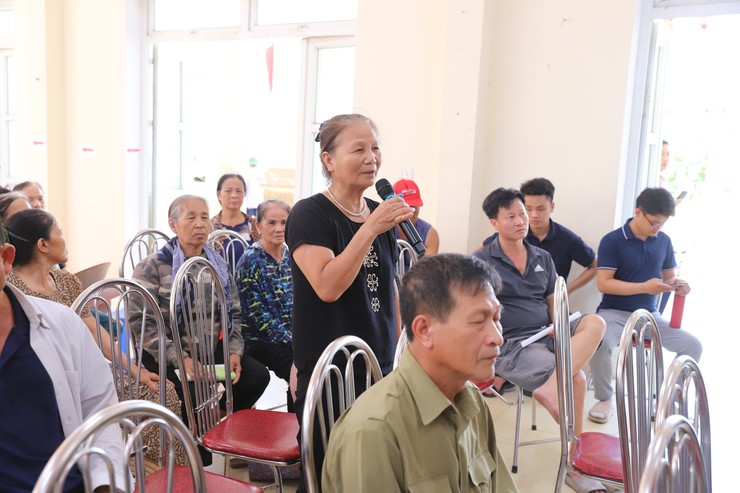 Thượng Phúc lấy ý kiến nhân dân thôn Thọ Giáo về dự thảo phương án bồi thường, hỗ trợ triển khai Dự án Khu đô thị thể thao quốc tế Hà Nội- Ảnh 3.