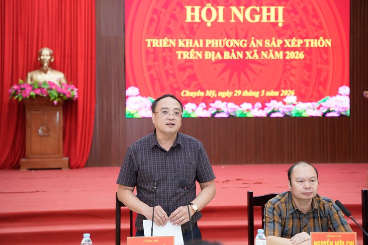 Chuyên Mỹ dự kiến sắp xếp, sáp nhập từ 35 thôn còn 16 thôn- Ảnh 3.
