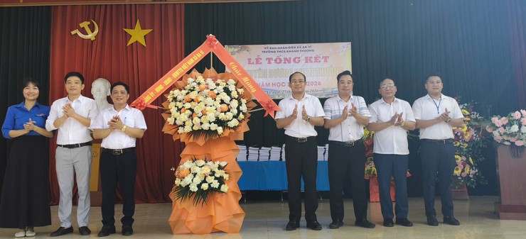 SÁNG NGÀY 27/5/2026, CÁC ĐỒNG CHÍ LÃNH ĐẠO XÃ BA VÌ DỰ LỄ TỔNG KẾT NĂM HỌC 2025 - 2026 TẠI CÁC TRƯỜNG HỌC- Ảnh 2.