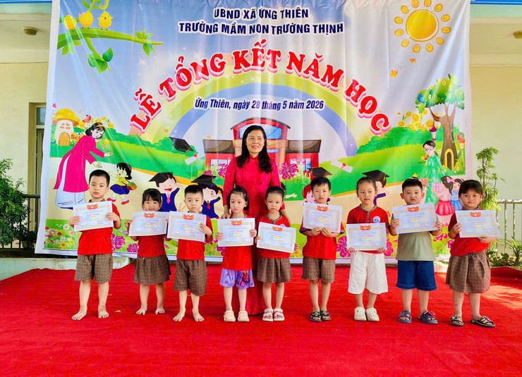 TRƯỜNG MẦM NON TRƯỜNG THỊNH TỔNG KẾT NĂM HỌC 2025 – 2026- Ảnh 3.