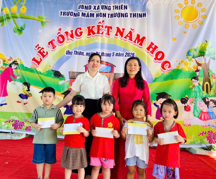 TRƯỜNG MẦM NON TRƯỜNG THỊNH TỔNG KẾT NĂM HỌC 2025 – 2026- Ảnh 2.