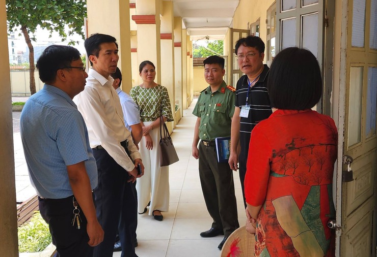 LÃNH ĐẠO XÃ NỘI BÀI KIỂM TRA CÔNG TÁC CHUẨN BỊ CHO KỲ THI TUYỂN SINH VÀO LỚP 10 TRUNG HỌC PHỔ THÔNG- Ảnh 3.