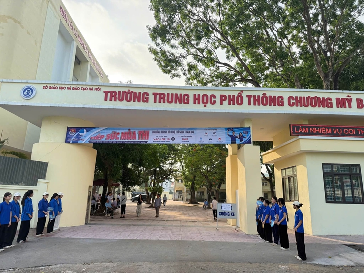 Tuổi trẻ xã Hòa Phú: Sẵn sàng tiếp sức thí sinh thi vào lớp 10 THPT- Ảnh 2.