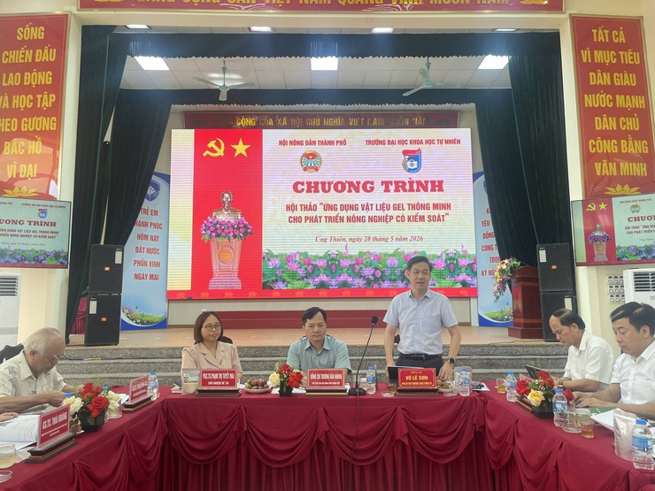 Hội thảo: Ứng dụng khoa học công nghệ vào phát triển kinh tế nông nghiệp.- Ảnh 4.