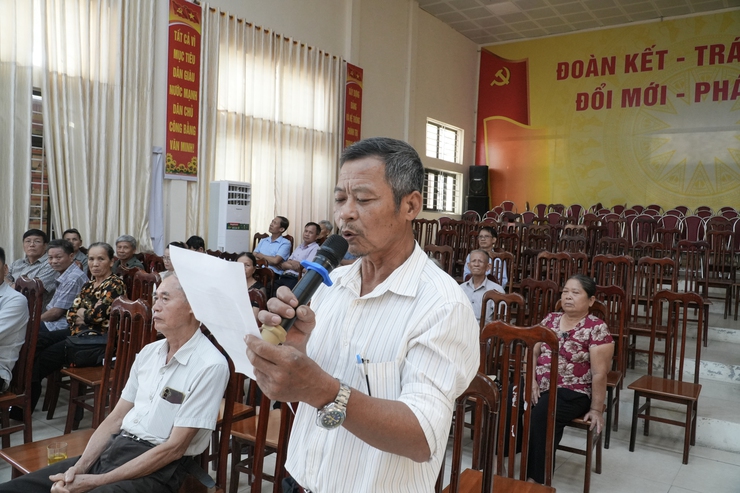 Tổ đại biểu số 1 HĐND xã TXCT khu vực Vân Từ- Ảnh 2.
