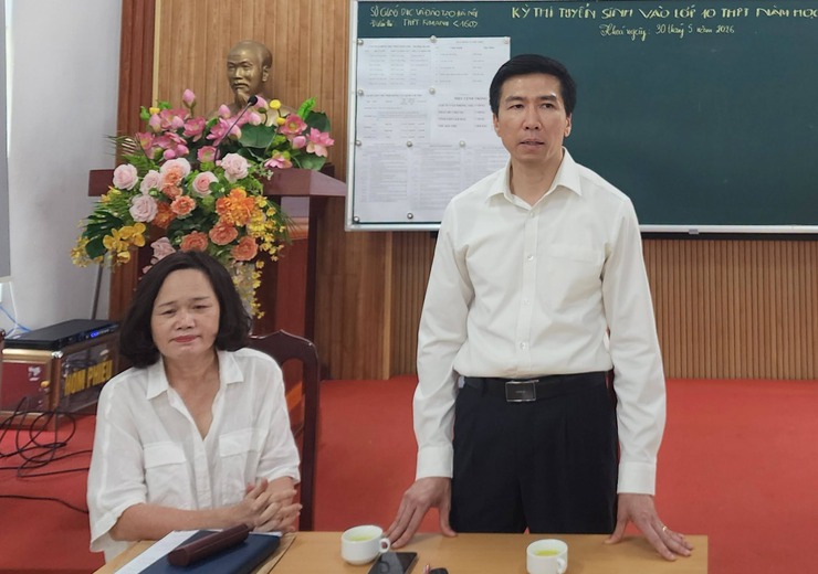 LÃNH ĐẠO XÃ NỘI BÀI KIỂM TRA CÔNG TÁC CHUẨN BỊ CHO KỲ THI TUYỂN SINH VÀO LỚP 10 TRUNG HỌC PHỔ THÔNG- Ảnh 9.