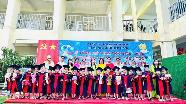 Các nhà trường trên địa bàn xã Thượng Phúc rộn ràng không khí lễ tổng kết năm học 2025–2026- Ảnh 3.