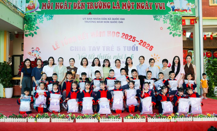 Trường Mầm non Quốc Oai tổng kết năm học 2025 – 2026 với nhiều kết quả nổi bật- Ảnh 8.