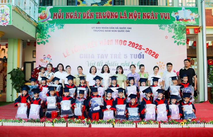 Trường Mầm non Quốc Oai tổng kết năm học 2025 – 2026 với nhiều kết quả nổi bật- Ảnh 9.