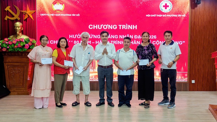 Phường Tây Hồ tổng kết Tháng nhân đạo năm 2026: Lan tỏa hành trình nhân ái vì cộng đồng- Ảnh 9.