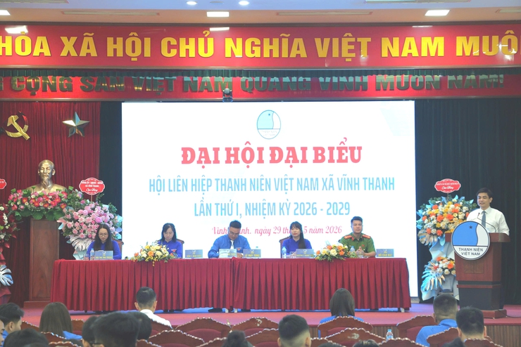 XÃ VĨNH THANH TỔ CHỨC THÀNH CÔNG ĐẠI HỘI ĐẠI BIỂU HỘI LHTN VIỆT NAM XÃ VĨNH THANH LẦN THỨ I, NHIỆM KỲ 2026 – 2029- Ảnh 5.