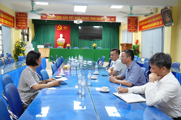 THANH OAI KIỂM TRA CÔNG TÁC CHUẨN BỊ KỲ THI VÀO LỚP 10 THPT NĂM HỌC 2026–2027- Ảnh 1.