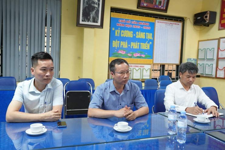 THANH OAI KIỂM TRA CÔNG TÁC CHUẨN BỊ KỲ THI VÀO LỚP 10 THPT NĂM HỌC 2026–2027- Ảnh 2.