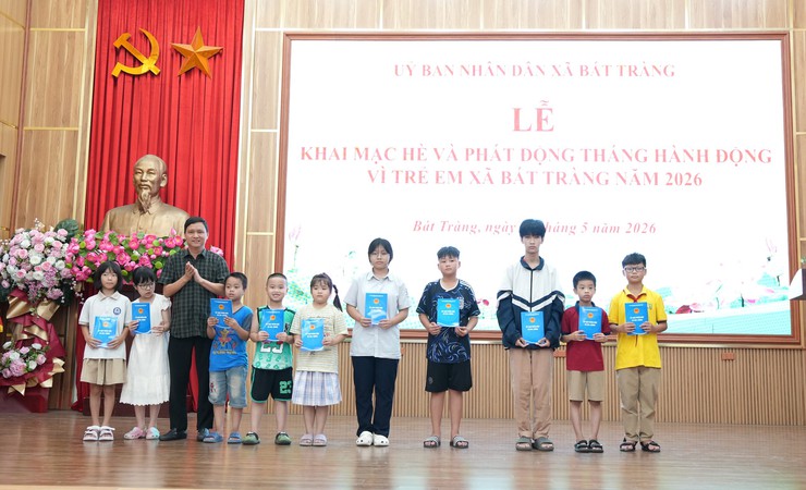 Xã Bát Tràng: Phát động "Tháng hành động vì trẻ em năm 2026"- Ảnh 3.