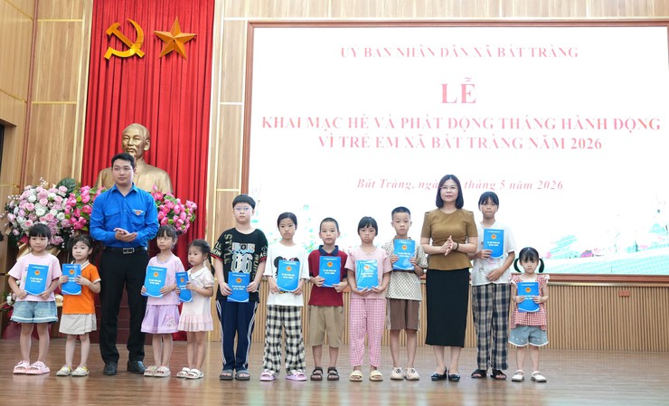Xã Bát Tràng: Phát động "Tháng hành động vì trẻ em năm 2026"- Ảnh 4.