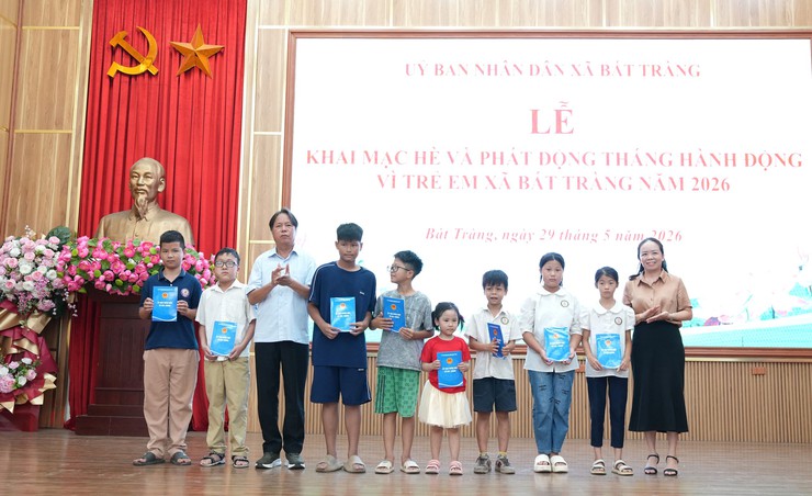 Xã Bát Tràng: Phát động "Tháng hành động vì trẻ em năm 2026"- Ảnh 5.
