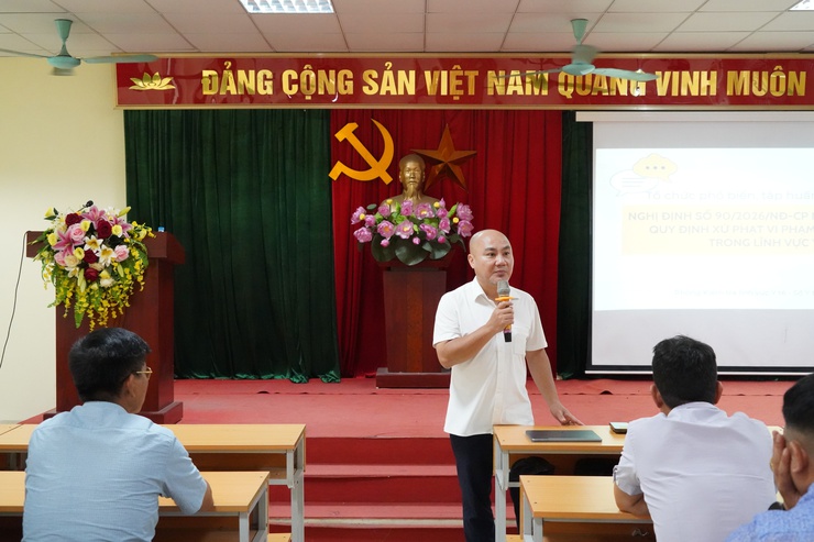 Phường Chương Mỹ tập huấn công tác quản lý nhà nước về hành nghề y, dược ngoài công lập- Ảnh 5.