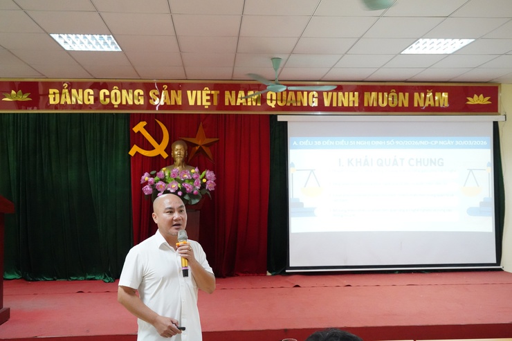 Phường Chương Mỹ tập huấn công tác quản lý nhà nước về hành nghề y, dược ngoài công lập- Ảnh 7.