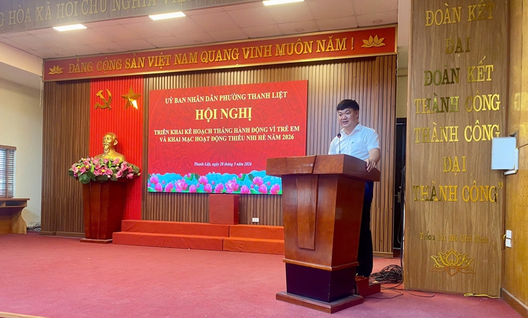 Thanh Liệt triển khai nhiều hoạt động thiết thực, bổ ích cho thiếu nhi trong hè năm 2026- Ảnh 2.