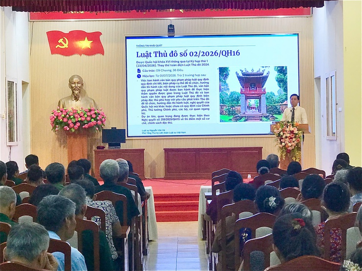XÃ NGỌC HỒI TĂNG CƯỜNG TUYÊN TRUYỀN PHỔ BIẾN LUẬT THỦ ĐÔ NĂM 2026 VÀ LUẬT ĐẤT ĐAI NĂM 2024- Ảnh 2.