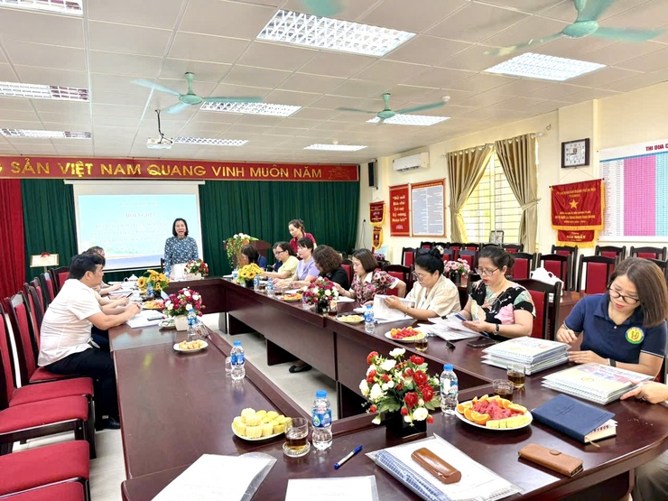 Phường Từ Liêm kiểm tra xét duyệt đơn vị tiên tiến và tiên tiên xuất sắc về thể dục thể thao khối trường học năm học 2025-2026- Ảnh 1.