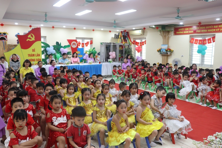 Trường Mầm non Phú Minh rộn ràng lễ tổng kết năm học 2025 - 2026- Ảnh 7.