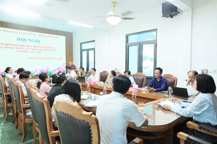 Chuẩn bị chu đáo, tạo thuận lợi tối đa cho thí sinh dự thi vào lớp 10 THPT trên địa bàn xã Quảng Bị- Ảnh 3.