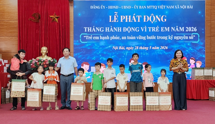 XÃ NỘI BÀI PHÁT ĐỘNG THÁNG HÀNH ĐỘNG VÌ TRẺ EM NĂM 2026- Ảnh 7.