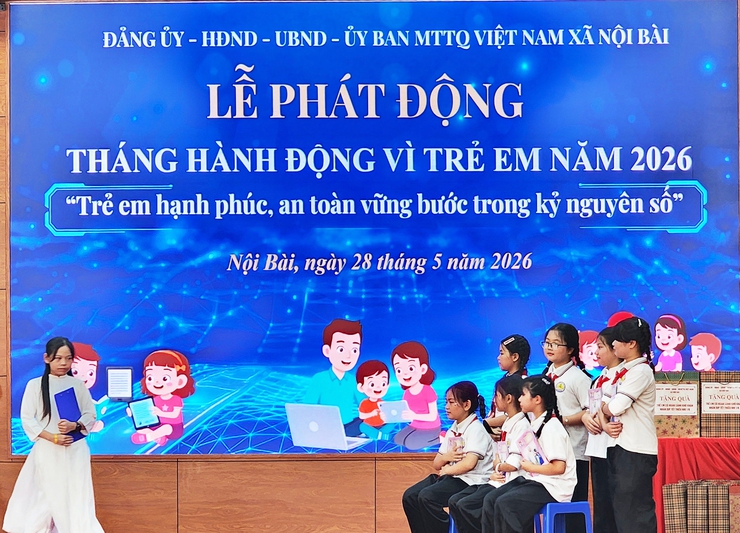 XÃ NỘI BÀI PHÁT ĐỘNG THÁNG HÀNH ĐỘNG VÌ TRẺ EM NĂM 2026- Ảnh 10.