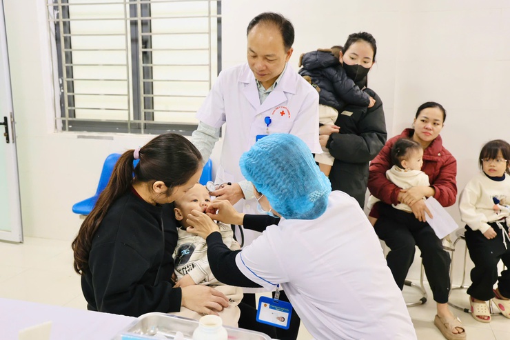 Phú Nghĩa triển khai Chiến dịch bổ sung Vitamin A đợt 1 và Ngày vi chất dinh dưỡng năm 2026- Ảnh 1.