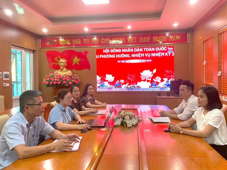 Xã Ngọc Hồi dự trực tuyến Hội nghị Hội đồng nhân dân toàn quốc triển khai phương hướng, nhiệm vụ nhiệm kỳ 2026-2031 - Ảnh 2.