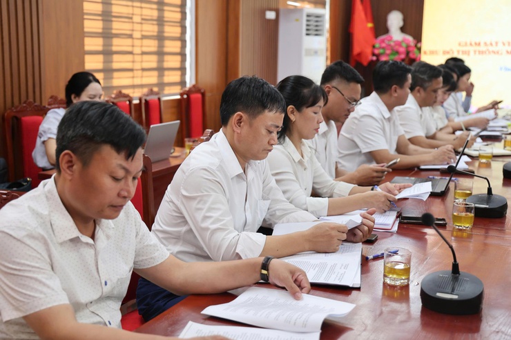 HĐND xã Vĩnh Thanh giám sát tiến độ giải phóng mặt bằng dự án Khu đô thị thông minh - sinh thái- Ảnh 5.