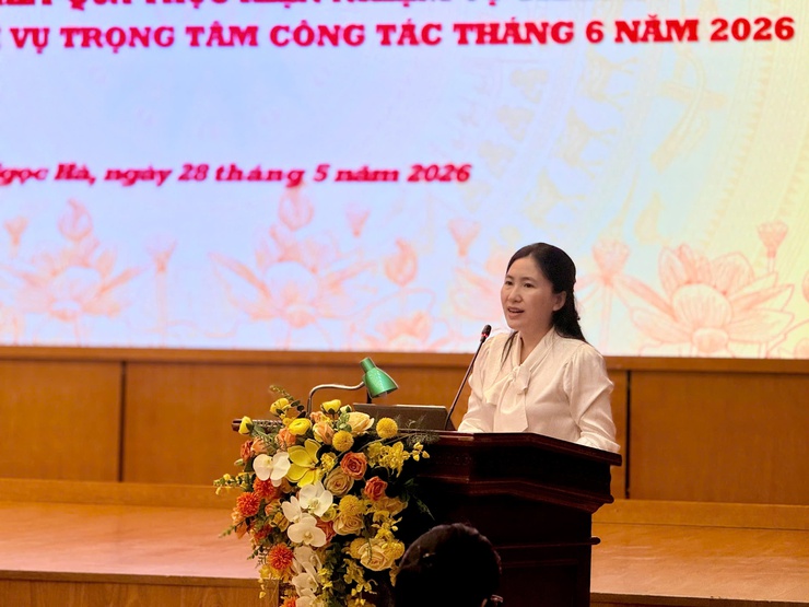 Hội nghị giao ban Bí thư chi bộ, Tổ trưởng tổ dân phố tháng 5/2026- Ảnh 5.