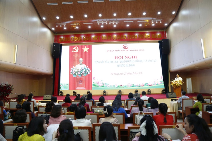 Phường Hà Đông tổng kết công tác giáo dục và đào tạo năm học 2025- 2026- Ảnh 1.