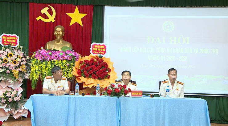 ĐẠI HỘI THÀNH LẬP HỘI CỰU CÔNG AN NHÂN DÂN XÃ PHÚC THỌ, NHIỆM KỲ 2026 – 2031- Ảnh 3.