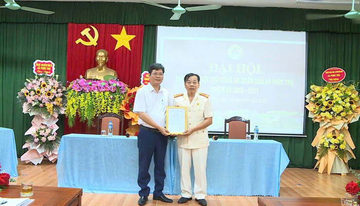 ĐẠI HỘI THÀNH LẬP HỘI CỰU CÔNG AN NHÂN DÂN XÃ PHÚC THỌ, NHIỆM KỲ 2026 – 2031- Ảnh 4.