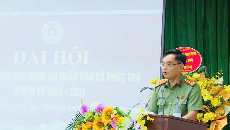 ĐẠI HỘI THÀNH LẬP HỘI CỰU CÔNG AN NHÂN DÂN XÃ PHÚC THỌ, NHIỆM KỲ 2026 – 2031- Ảnh 10.