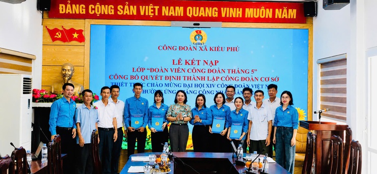 Xã Kiều Phú chú trọng phát triển đoàn viên, thành lập công đoàn cơ sở- Ảnh 6.