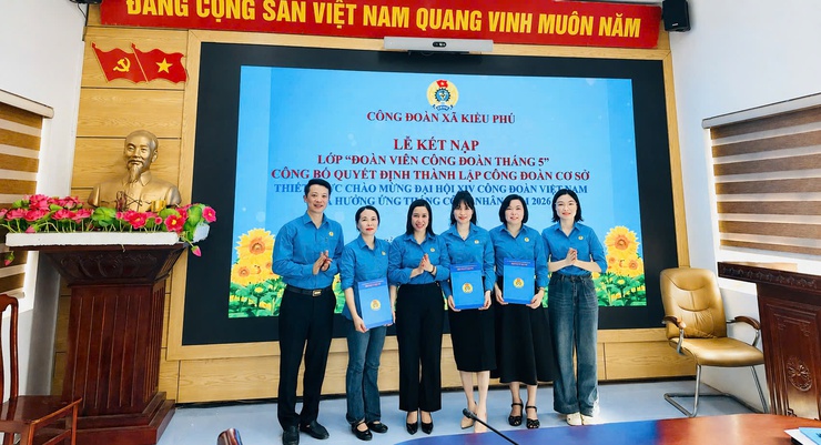 Xã Kiều Phú chú trọng phát triển đoàn viên, thành lập công đoàn cơ sở- Ảnh 5.
