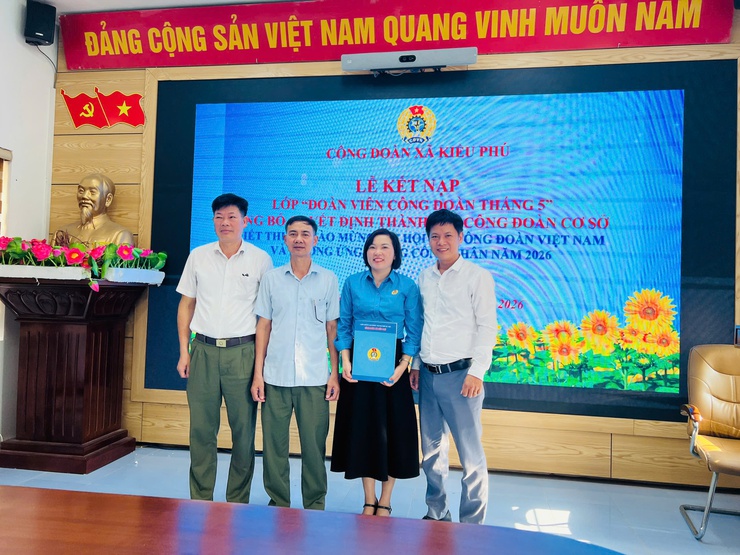 Xã Kiều Phú chú trọng phát triển đoàn viên, thành lập công đoàn cơ sở- Ảnh 4.