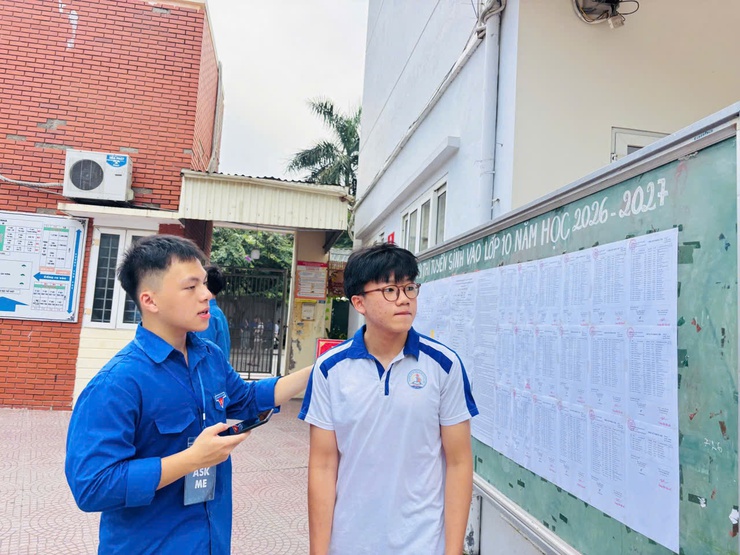 414 thí sinh làm thủ tục dự thi vào lớp 10 THPT công lập tại phường Kiến Hưng- Ảnh 2.
