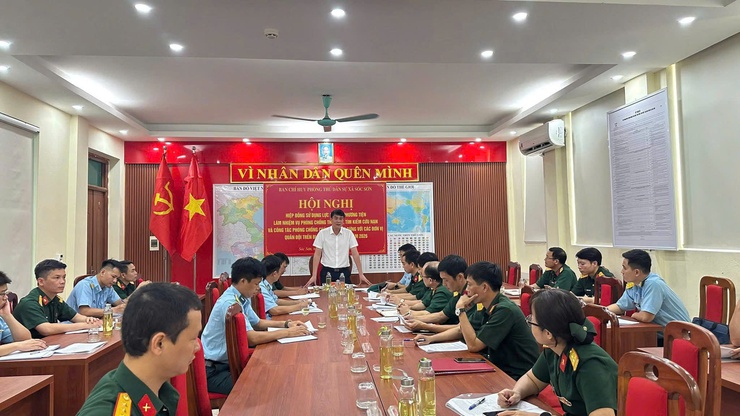 XÃ SÓC SƠN HIỆP ĐỒNG LỰC LƯỢNG, PHƯƠNG TIỆN PHÒNG CHỐNG THIÊN TAI VÀ TÌM KIẾM CỨU NẠN NĂM 2026- Ảnh 1.