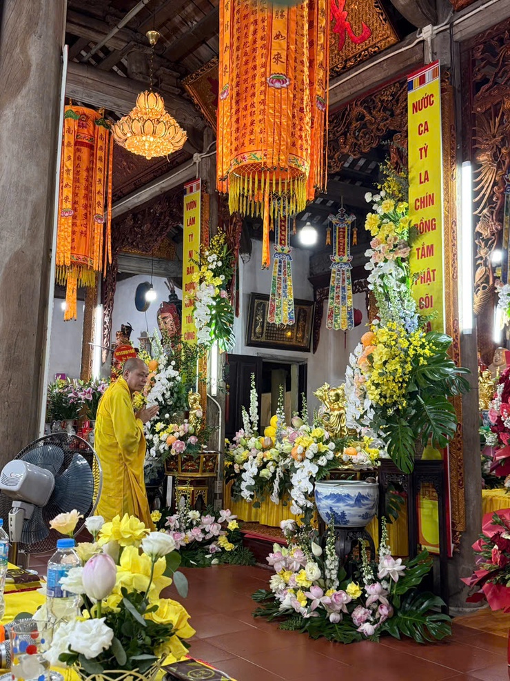 XÃ ĐẠI THANH: THAM DỰ ĐẠI LỄ PHẬT ĐẢN PL.2570 – DL.2026 VÀ LỄ MỘC DỤC TẠI CHÙA LINH THÔNG, CHÙA VĂN ĐIỂN- Ảnh 4.