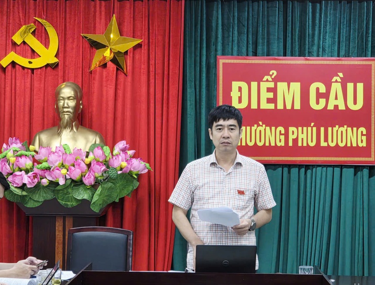 Ban Kinh tế - Ngân sách HĐND phường Phú Lương  giám sát công tác quản lý trật tự xây dựng đô thị - Ảnh 5.